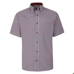 Kam S/S Classic Gingham Shirt
